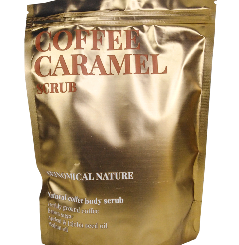 SKINOMICAL �������� ����� ��� ���� ���� � �������� Skinomical Nature Coffee Caramel Scrub, 250 ��.
