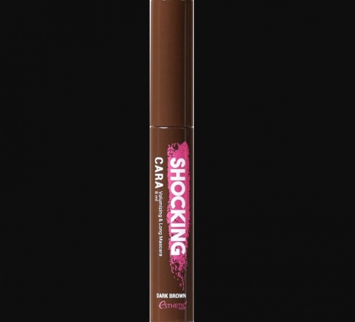 ESTHETIC HOUSE ���� ��� ������ ���������� SHOCKING CARA VOLUMIZING&LONG MASCARA (DARK BROWN), 8 ��